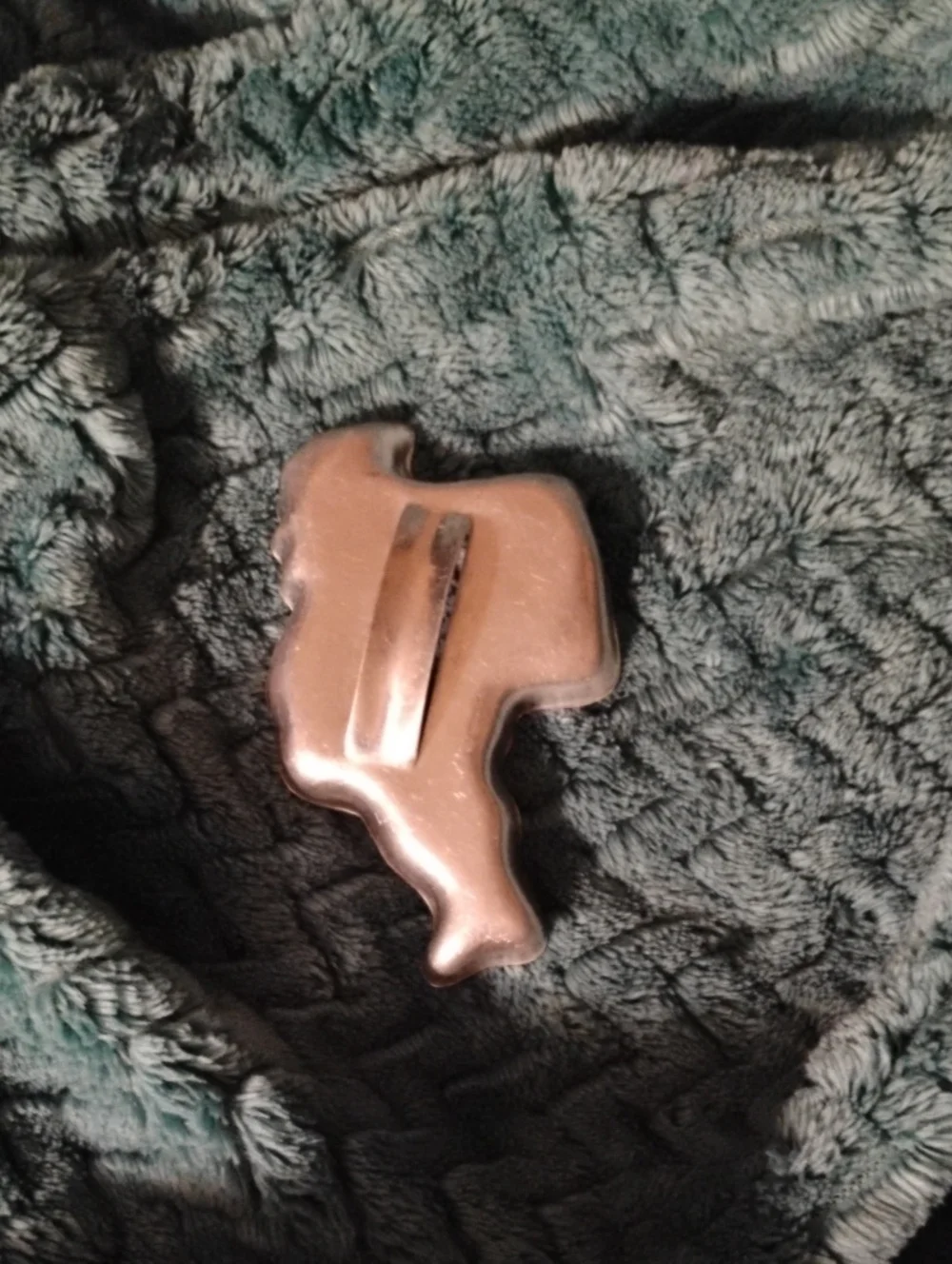 Vintage Santa Cookie Cutter - Aluminum